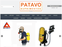 Tablet Screenshot of patavo.com.br